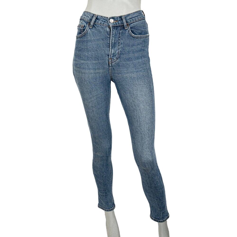 REFORMATION High Rise Skinny Cropped Jeans Syracuse sz 24
